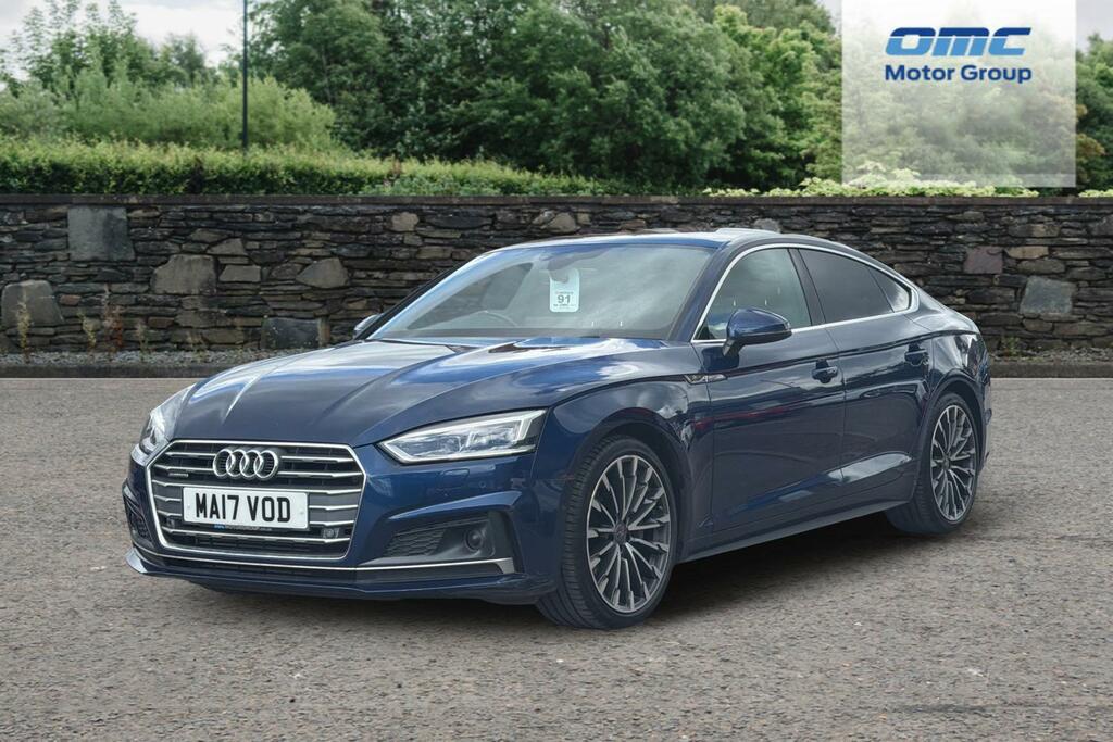 Audi A5 2.0 Tfsi Quattro S Line S Tronic Blue #2