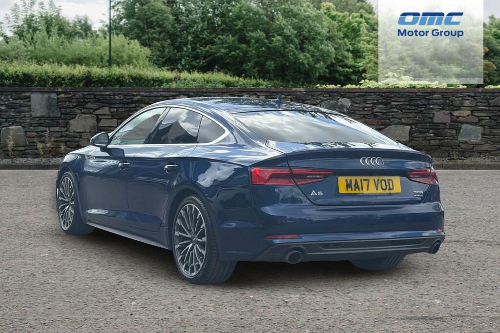 Audi A5 2.0 Tfsi Quattro S Line S Tronic Blue #3