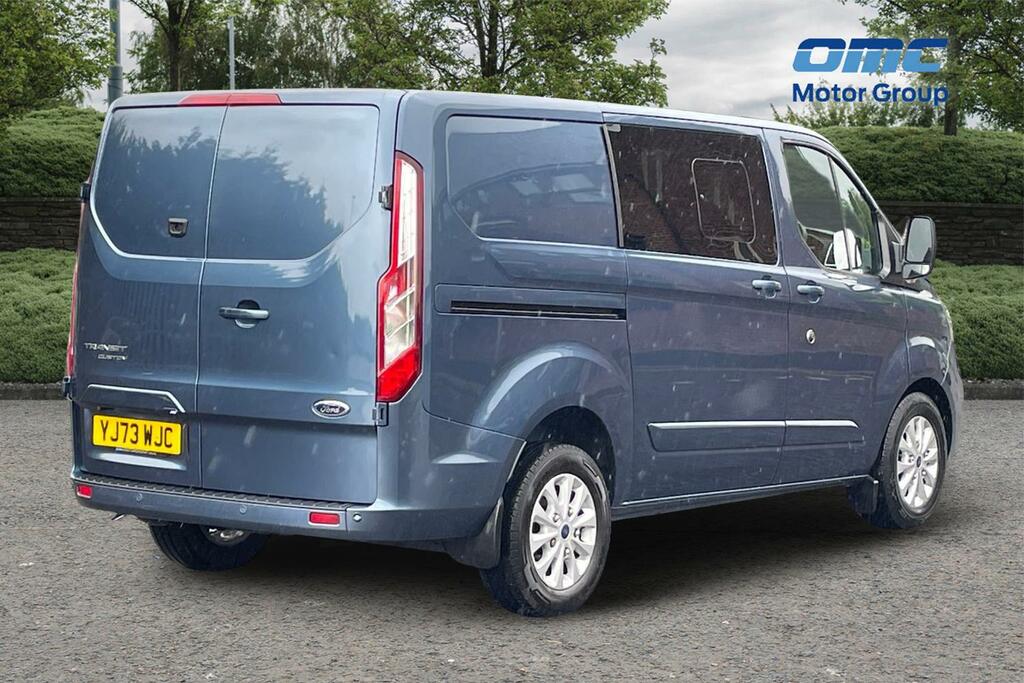 Ford Transit Custom 2.0 Ecoblue 130Ps Low Roof Dcab Limited Van YJ73WJC Blue #4