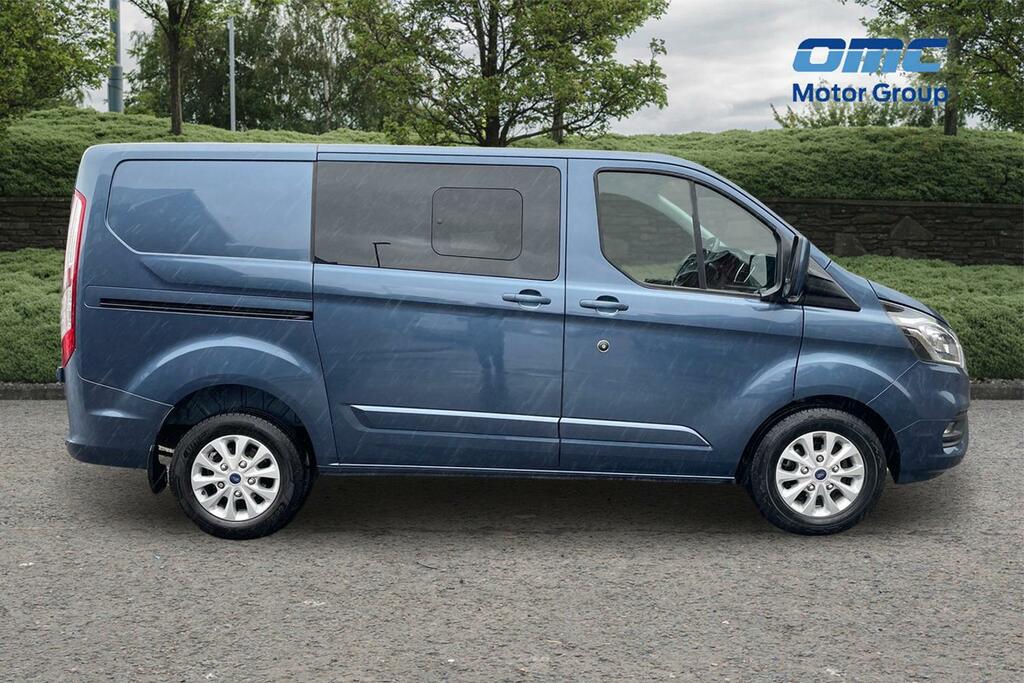 Ford Transit Custom 2.0 Ecoblue 130Ps Low Roof Dcab Limited Van YJ73WJC Blue #6