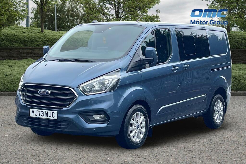 Ford Transit Custom 2.0 Ecoblue 130Ps Low Roof Dcab Limited Van Blue