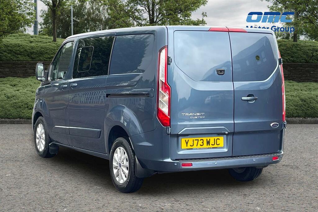 Ford Transit Custom 2.0 Ecoblue 130Ps Low Roof Dcab Limited Van YJ73WJC Blue #3