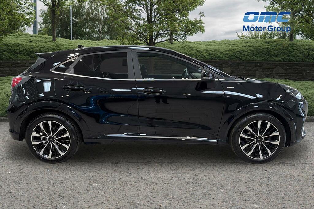Ford Puma 1.0 Ecoboost Hybr Mhev 155 St-line Vignale Dct CK72MSU Black #6