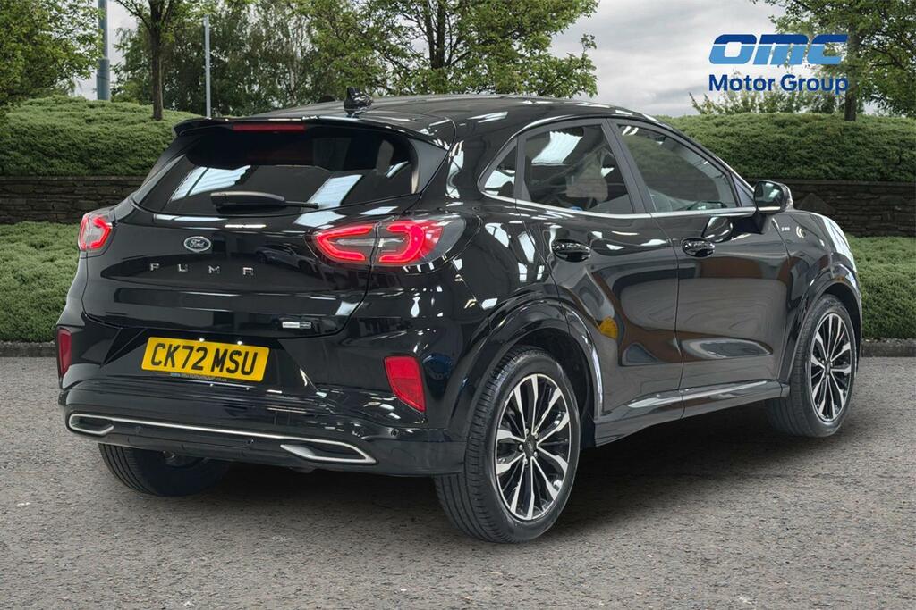 Ford Puma 1.0 Ecoboost Hybr Mhev 155 St-line Vignale Dct CK72MSU Black #4