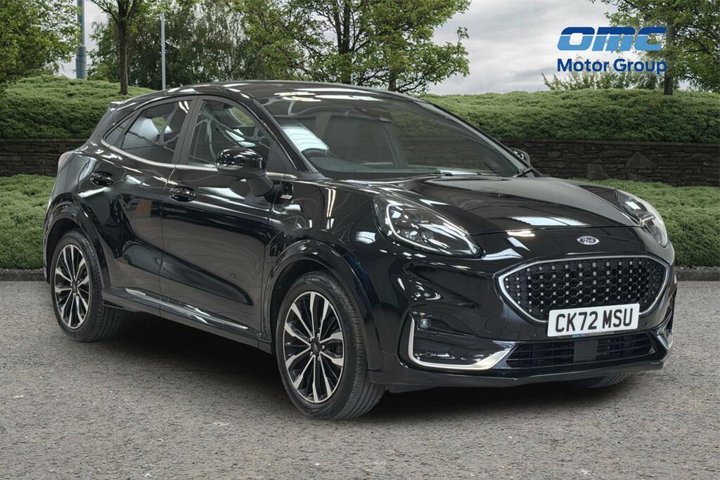Ford Puma 1.0 Ecoboost Hybr Mhev 155 St-line Vignale Dct CK72MSU Black