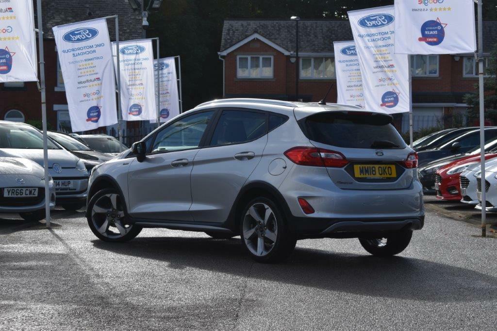 Ford Fiesta 1.0 Ecoboost 125 Active X Silver #3