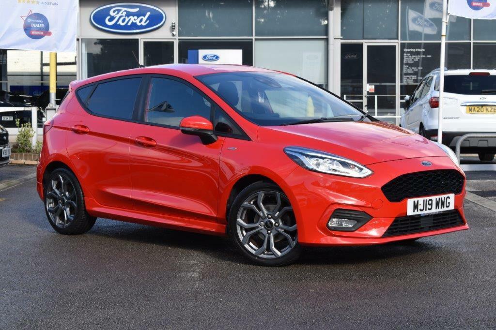 Ford Fiesta 1.0 Ecoboost St-line Red