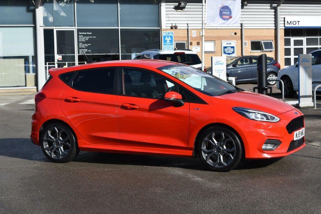 Ford Fiesta 1.0 Ecoboost St-line Red #4