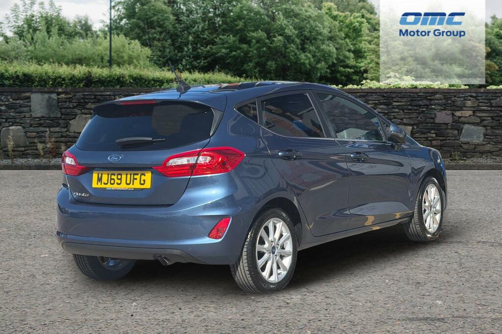 Ford Fiesta 1.0 Ecoboost 95 Titanium MJ69UFG Blue #4