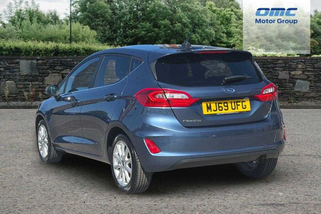 Ford Fiesta 1.0 Ecoboost 95 Titanium MJ69UFG Blue #3