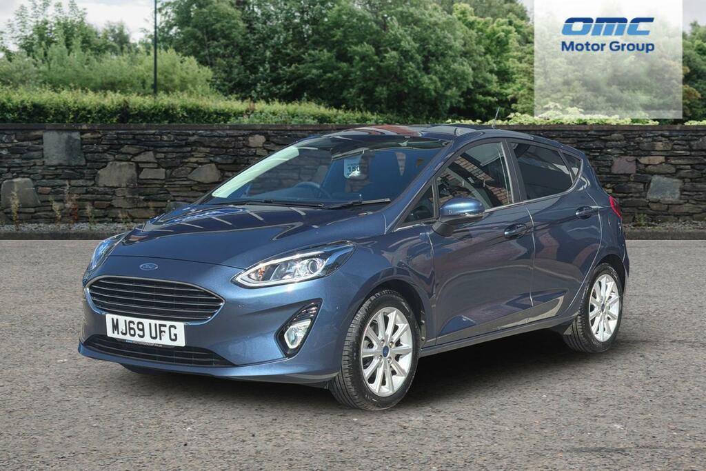 Ford Fiesta 1.0 Ecoboost 95 Titanium MJ69UFG Blue #2
