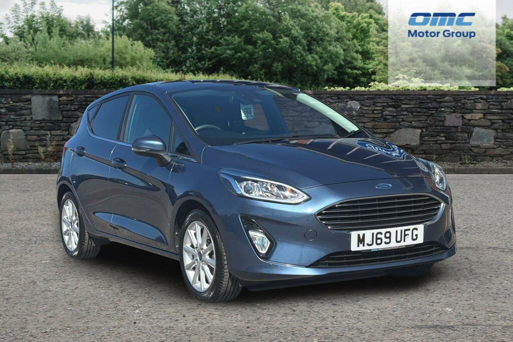Ford Fiesta 1.0 Ecoboost 95 Titanium MJ69UFG Blue