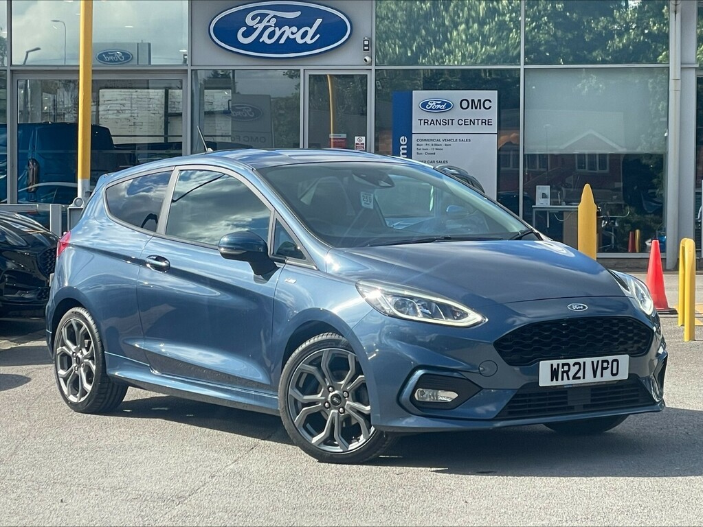 Ford Fiesta 1.0 Ecoboost 95 St-line Edition Blue