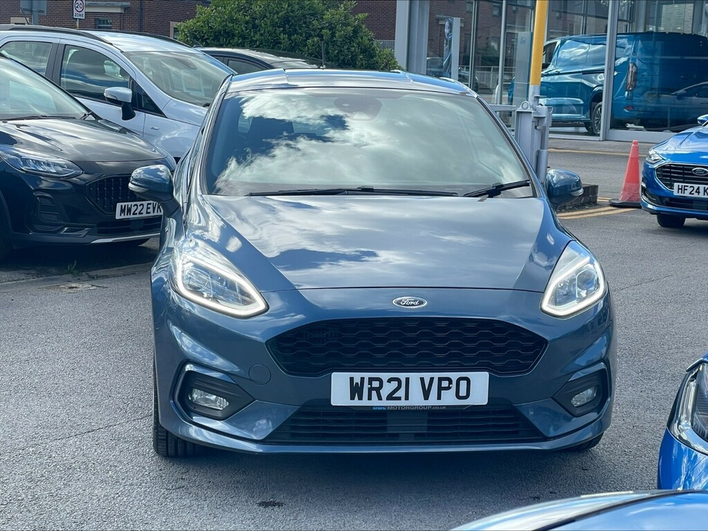Ford Fiesta 1.0 Ecoboost 95 St-line Edition Blue #4