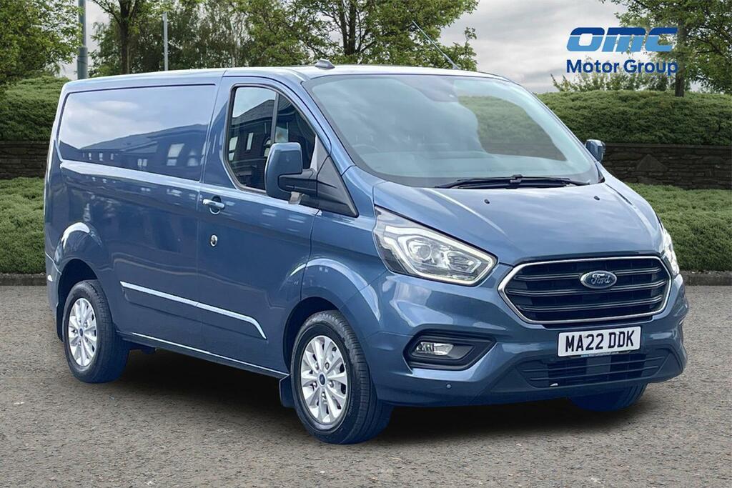 Ford Transit Custom 2.0 Ecoblue 130Ps Low Roof Limited Van MA22DDK Blue #2