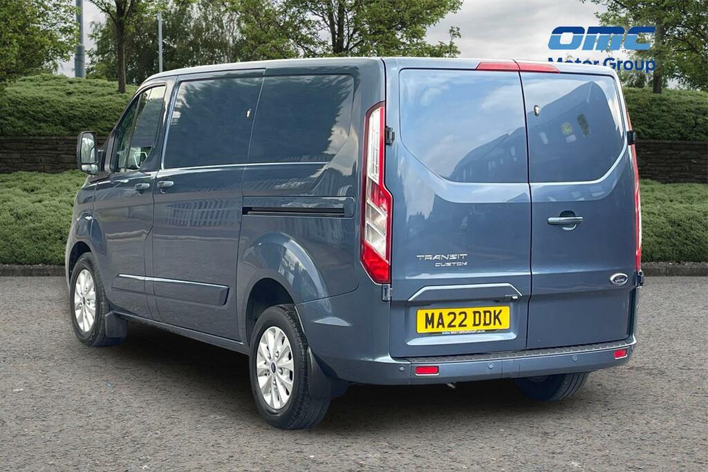 Ford Transit Custom 2.0 Ecoblue 130Ps Low Roof Limited Van MA22DDK Blue #3