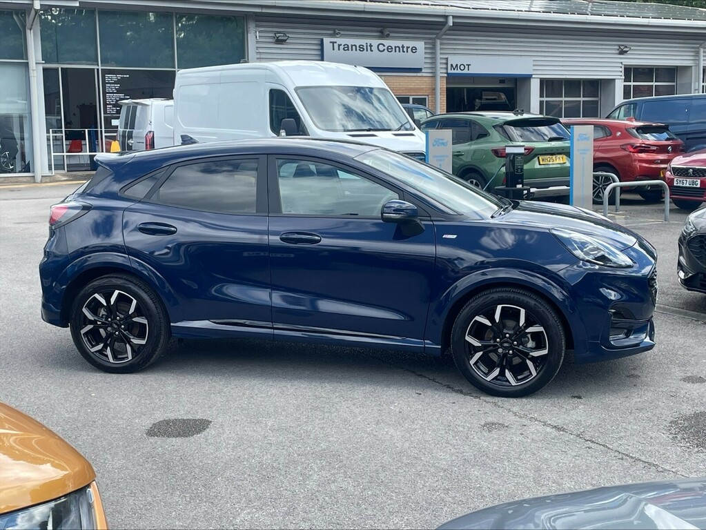 Ford Puma 1.0 Ecoboost Hybrid Mhev 155 St-line X Blue #4