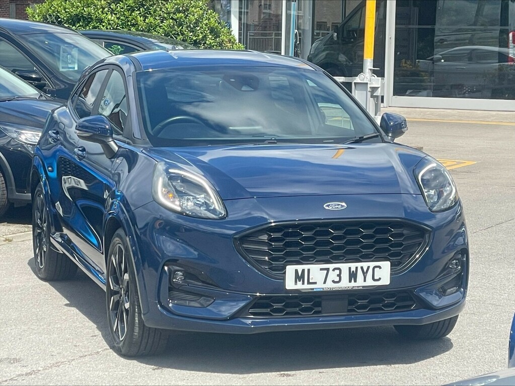 Ford Puma 1.0 Ecoboost Hybrid Mhev 155 St-line X Blue #5