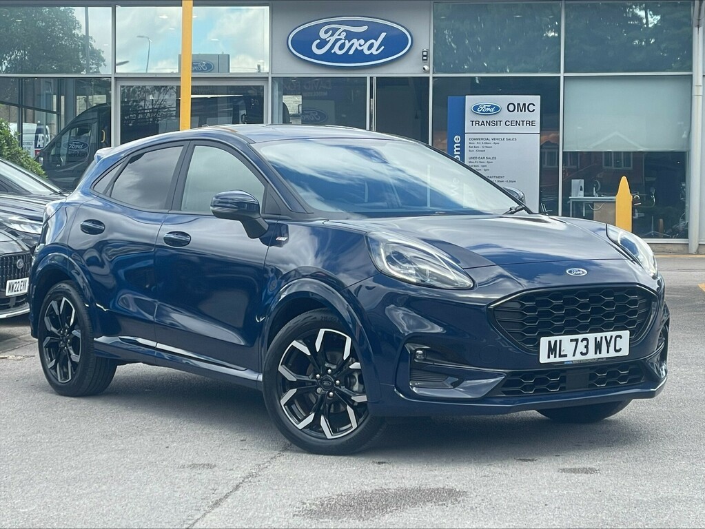 Ford Puma 1.0 Ecoboost Hybrid Mhev 155 St-line X Blue