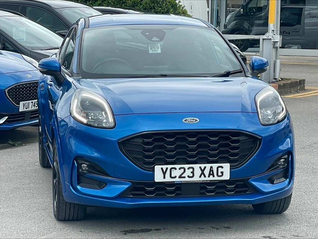 Ford Puma 1.0 Ecoboost Hybrid Mhev 155 St-line X Blue #5