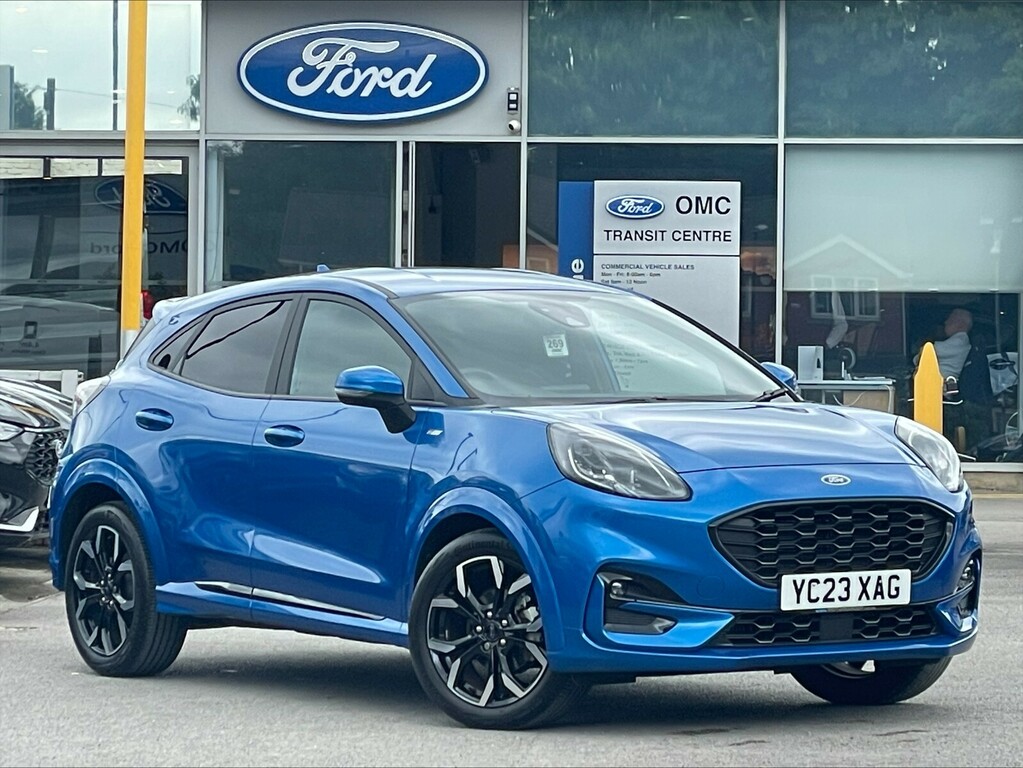 Ford Puma 1.0 Ecoboost Hybrid Mhev 155 St-line X Blue