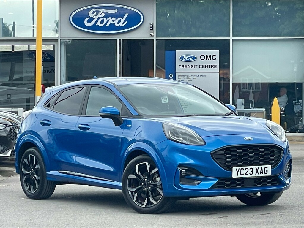 Ford Puma 1.0 Ecoboost Hybrid Mhev 155 St-line X Blue #2