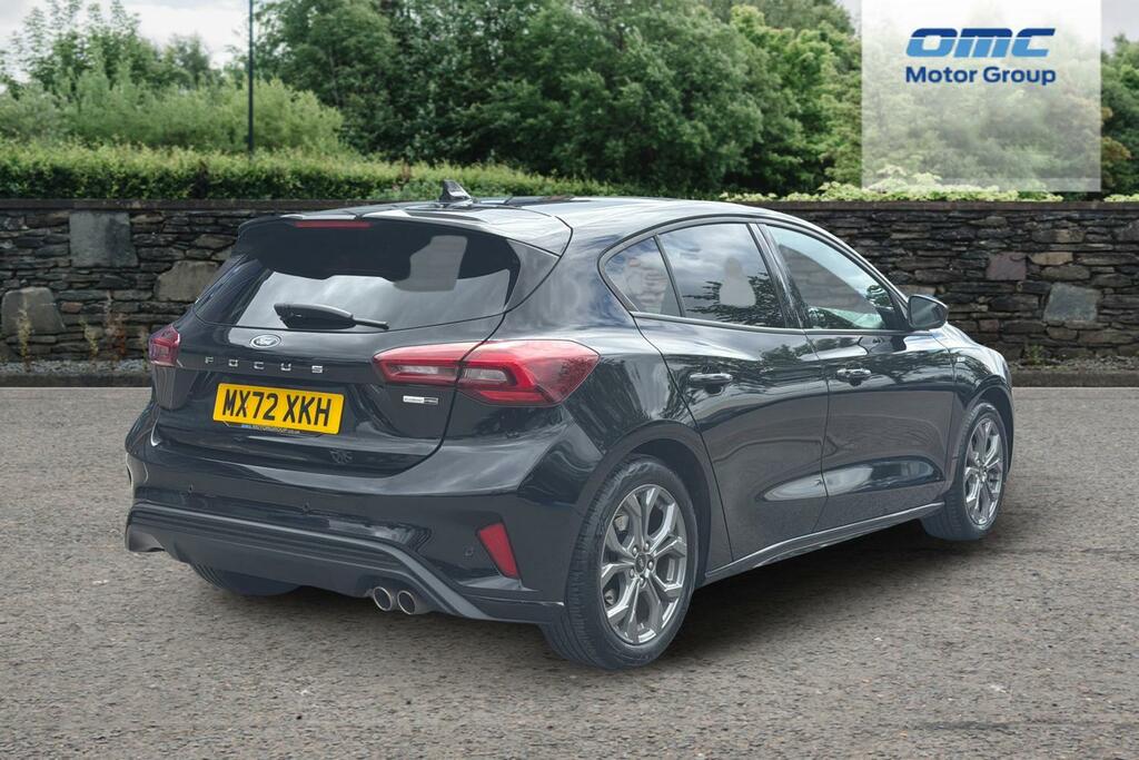 Ford Focus 1.0 Ecoboost Hybrid Mhev 155 St-line Edition MX72XKH Black #4