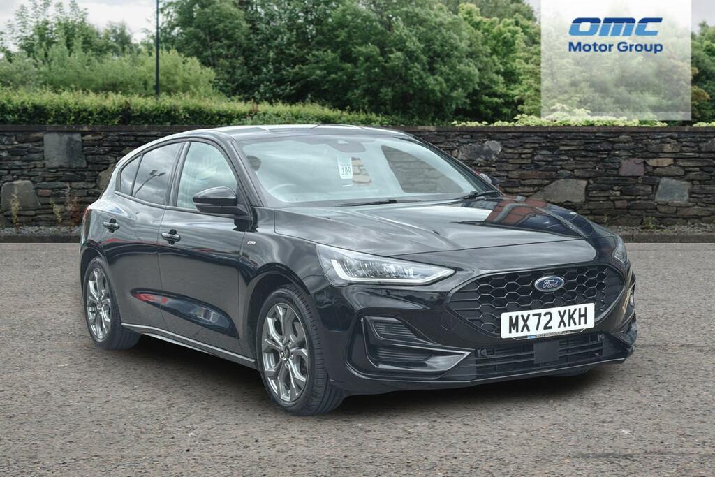 Ford Focus 1.0 Ecoboost Hybrid Mhev 155 St-line Edition MX72XKH Black