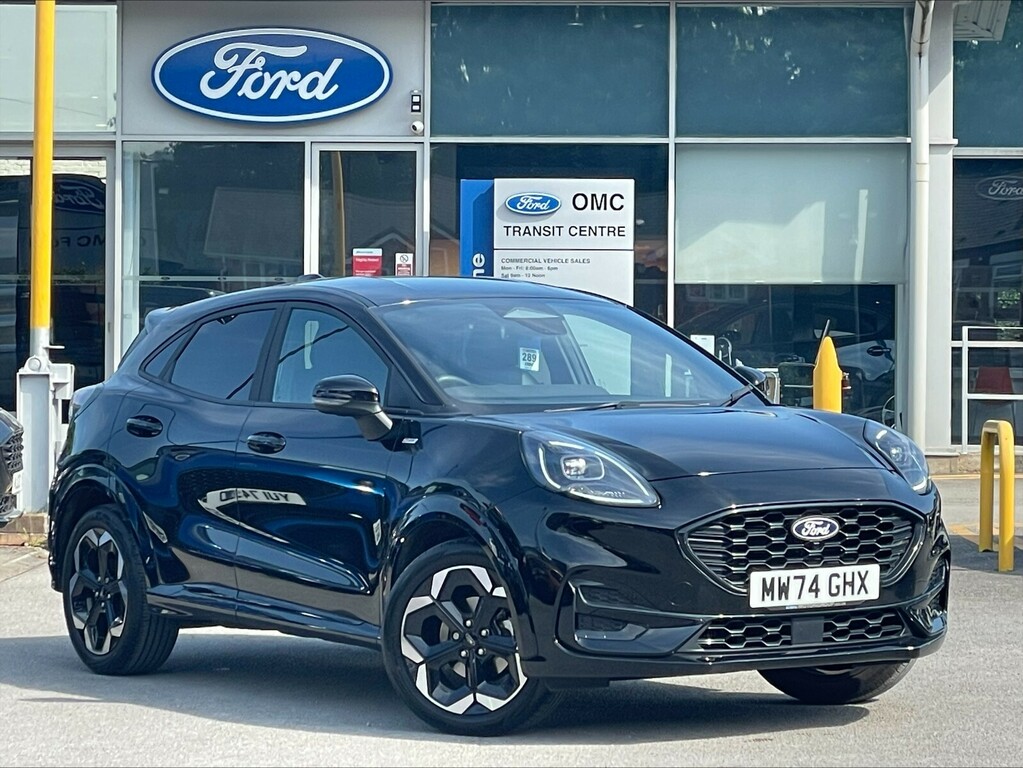 Ford Puma 1.0 Ecoboost Hybrid Mhev St-line X MW74GHX Black #2