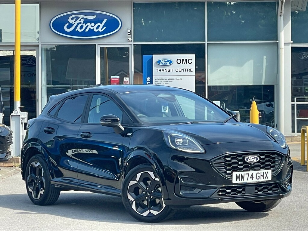 Ford Puma 1.0 Ecoboost Hybrid Mhev St-line X Black
