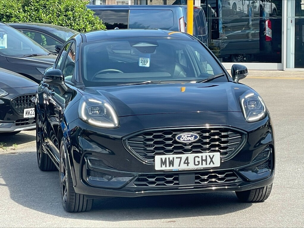 Ford Puma 1.0 Ecoboost Hybrid Mhev St-line X MW74GHX Black #5
