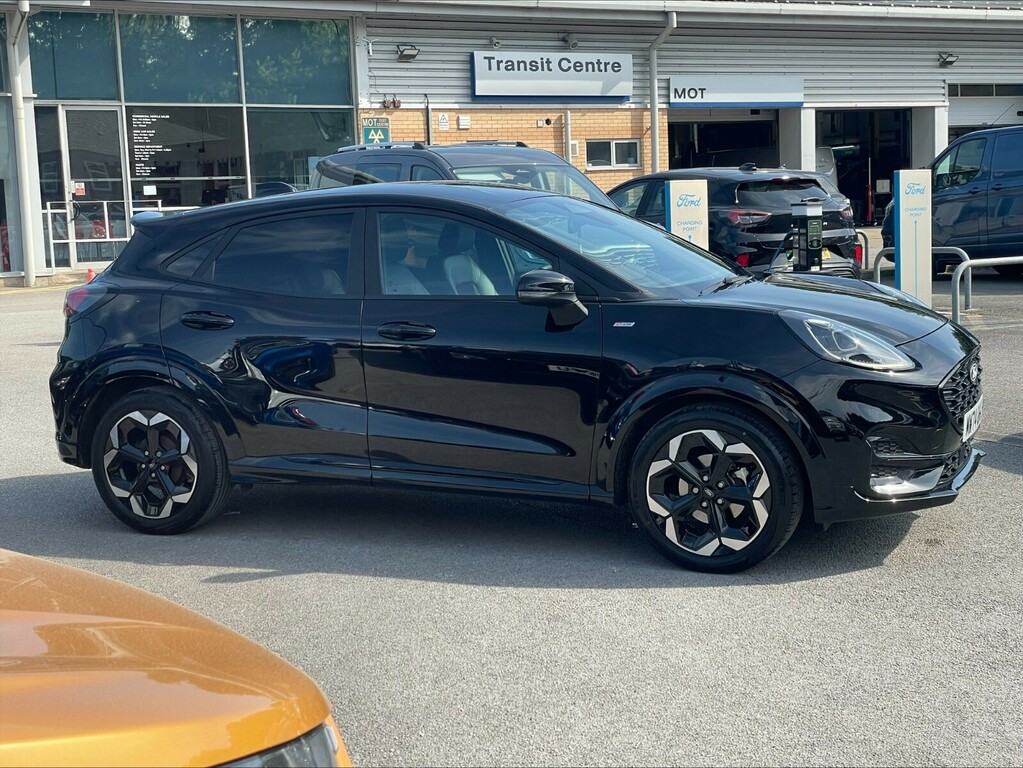 Ford Puma 1.0 Ecoboost Hybrid Mhev St-line X MW74GHX Black #4