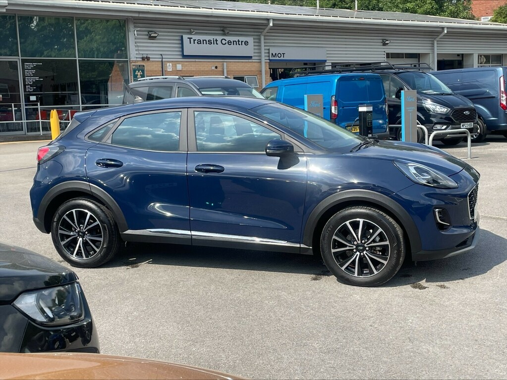 Ford Puma 1.0 Ecoboost Hybrid Mhev Titanium Blue #4