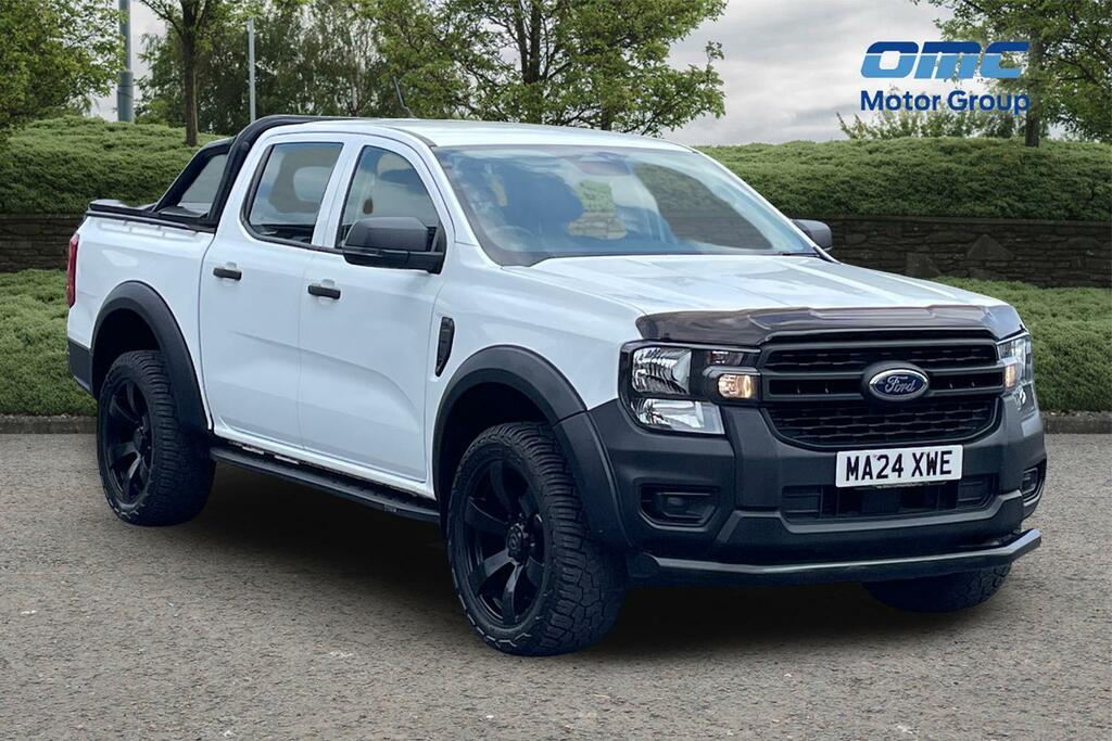 Ford Ranger Pick Up Double Cab XL 2.0 Ecoblue 170 White #2