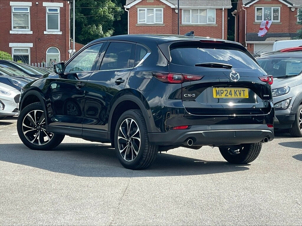 Mazda CX-5 2.0 E-skyactiv G Mhev Exclusive-line Black #3
