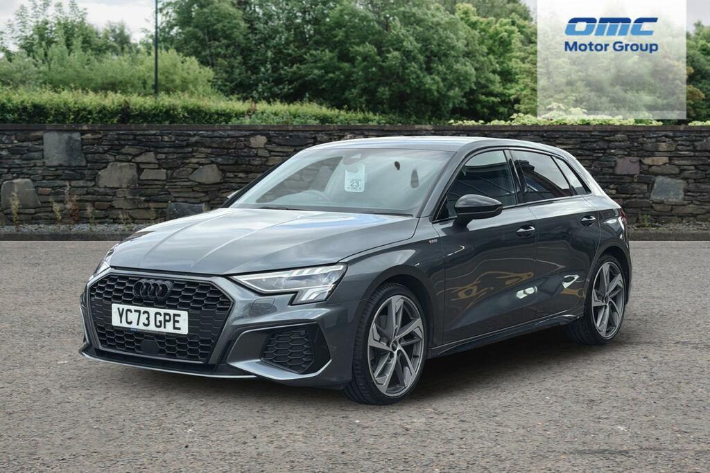 Audi A3 35 Tfsi Black Edition S Tronic YC73GPE Grey #2