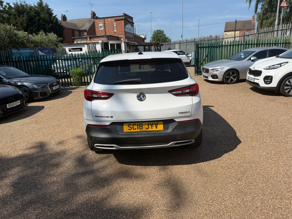 Vauxhall Grandland X Sport Nav Ss SC18JYV White #5