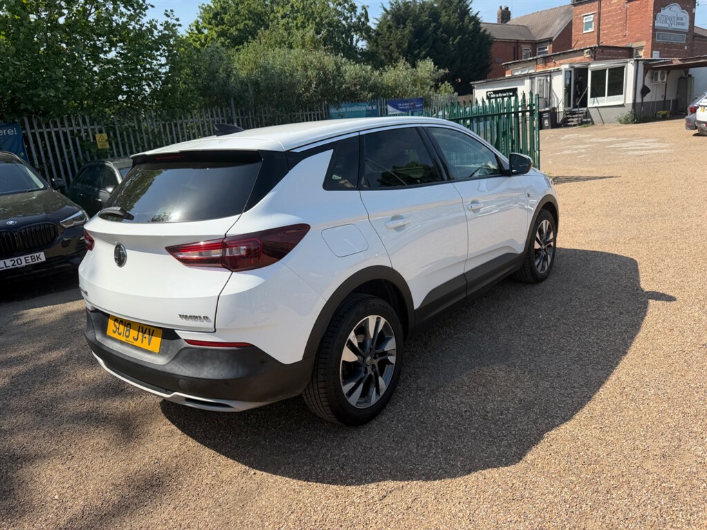 Vauxhall Grandland X Sport Nav Ss SC18JYV White #6