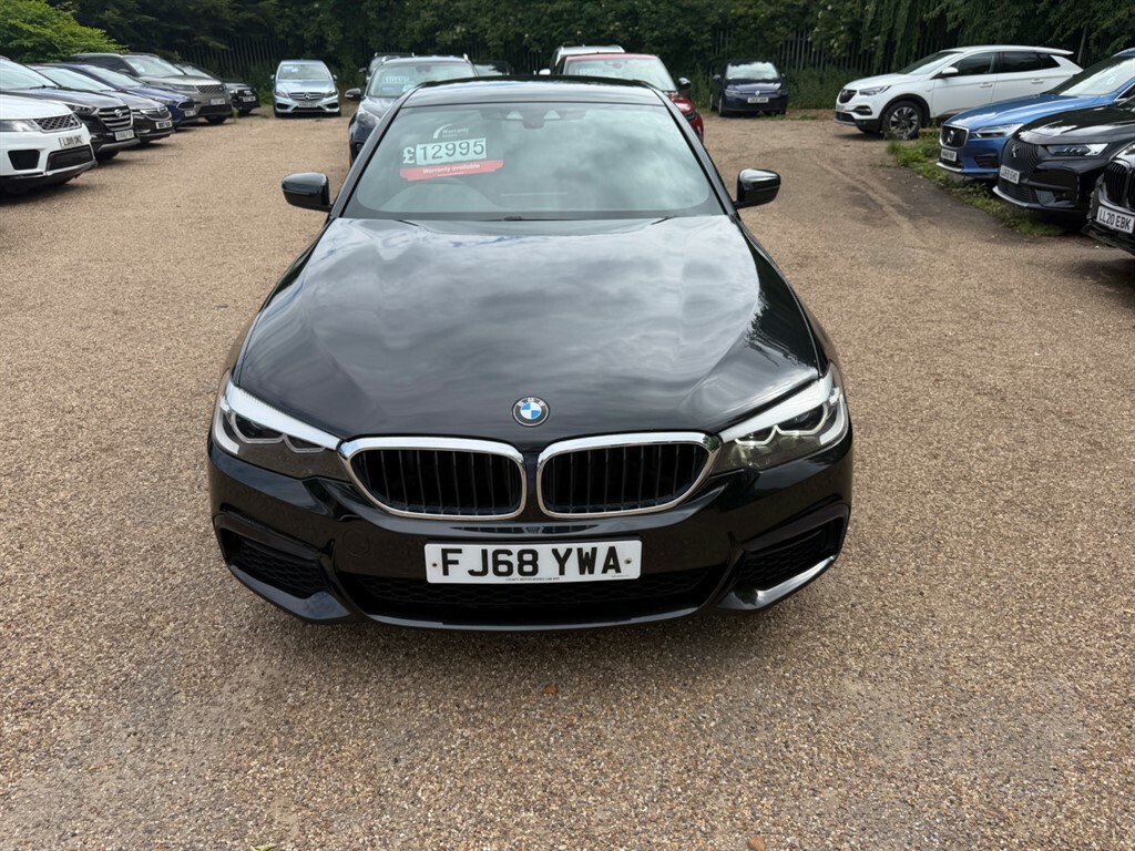 BMW 5 Series 530E M Sport Black
