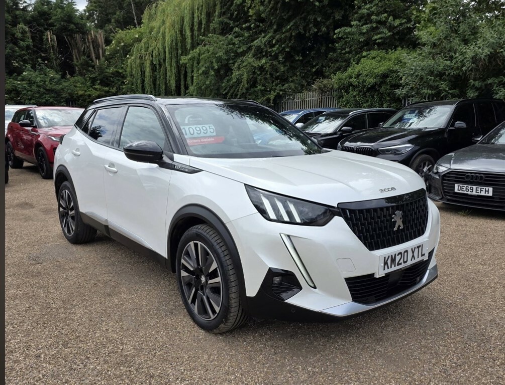 Peugeot 2008 Puretech Ss Gt Line White #2