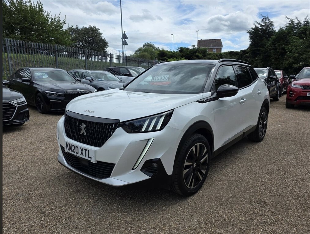 Peugeot 2008 Puretech Ss Gt Line White #3