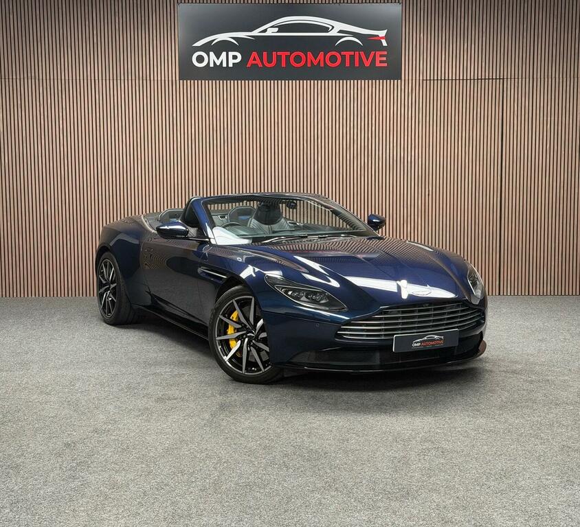 Aston Martin DB11 Convertible 4.0 V8 Volante Euro 6 Ss Blue