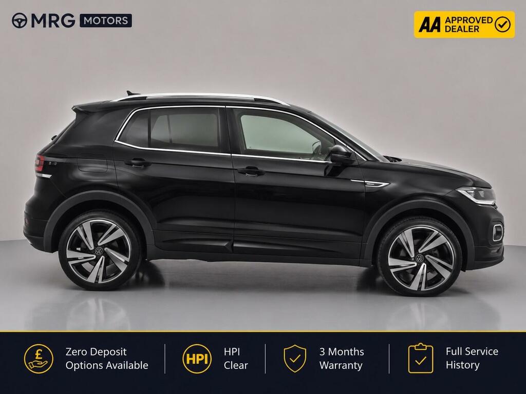 Volkswagen T-Cross 1.0 Tsi R-line Dsg Euro 6 Ss YA73WSO Black #6