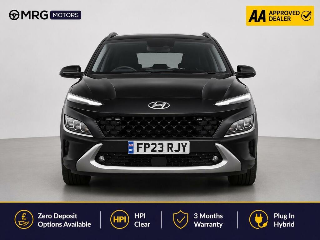 Hyundai Kona 1.6 H-gdi Ultimate Dct Euro 6 Ss FP23RJY Black #3