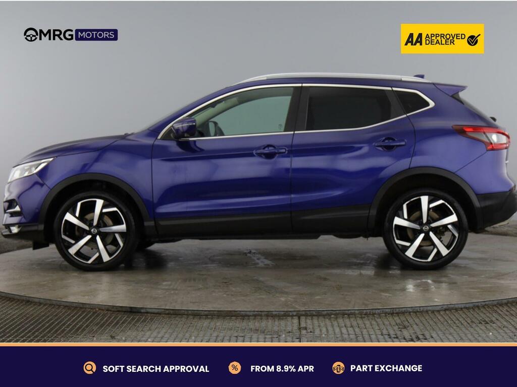 Nissan Qashqai 1.3 Dig-t Tekna Dct Euro 6 Ss DT68KHR Blue #5
