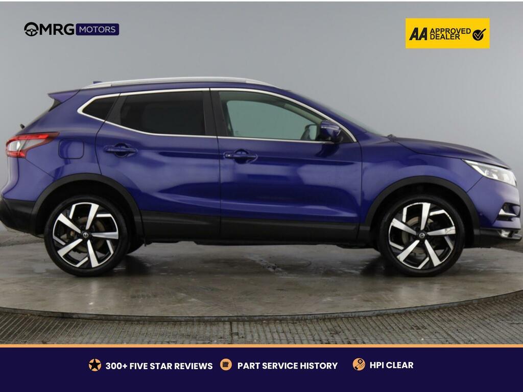 Nissan Qashqai 1.3 Dig-t Tekna Dct Euro 6 Ss DT68KHR Blue #4