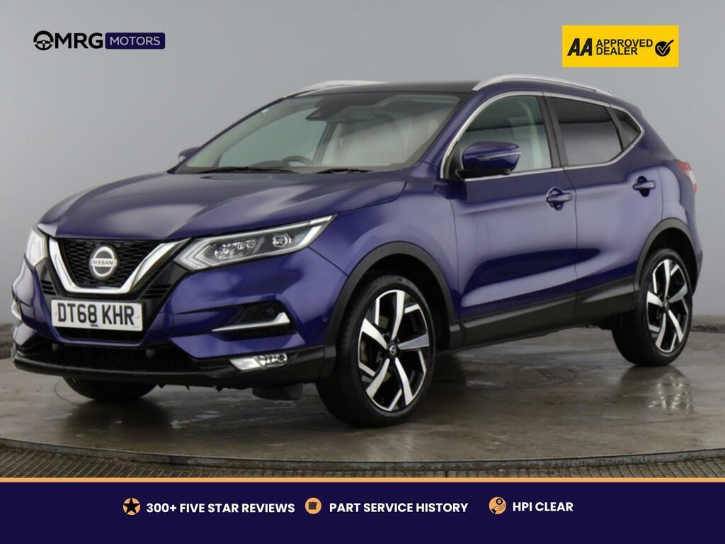 Nissan Qashqai 1.3 Dig-t Tekna Dct Euro 6 Ss DT68KHR Blue #3