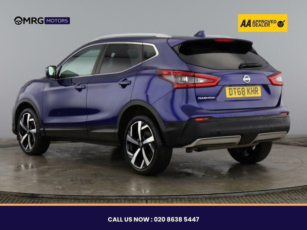 Nissan Qashqai 1.3 Dig-t Tekna Dct Euro 6 Ss DT68KHR Blue #6