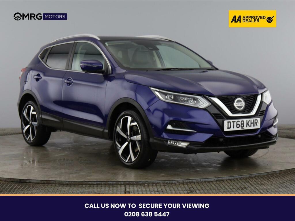 Nissan Qashqai 1.3 Dig-t Tekna Dct Euro 6 Ss DT68KHR Blue #2