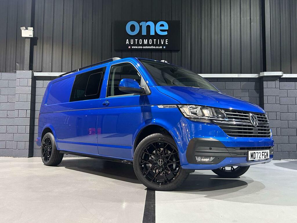 Volkswagen Transporter 2.0 Transporter T32 Highline Tdi Blue #2